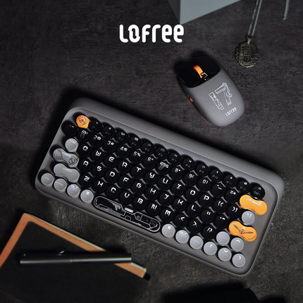 lofree洛斐 机械键盘鼠标套装笔...