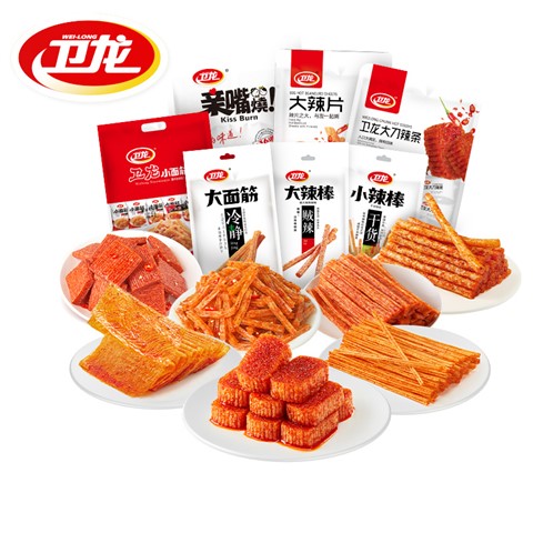 卫龙旗舰店_辣条大礼包